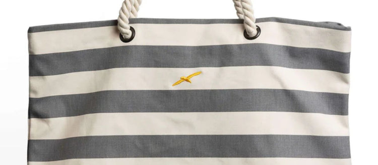 Coastal accessories including nautical bag and cap by Creek Lifestyle