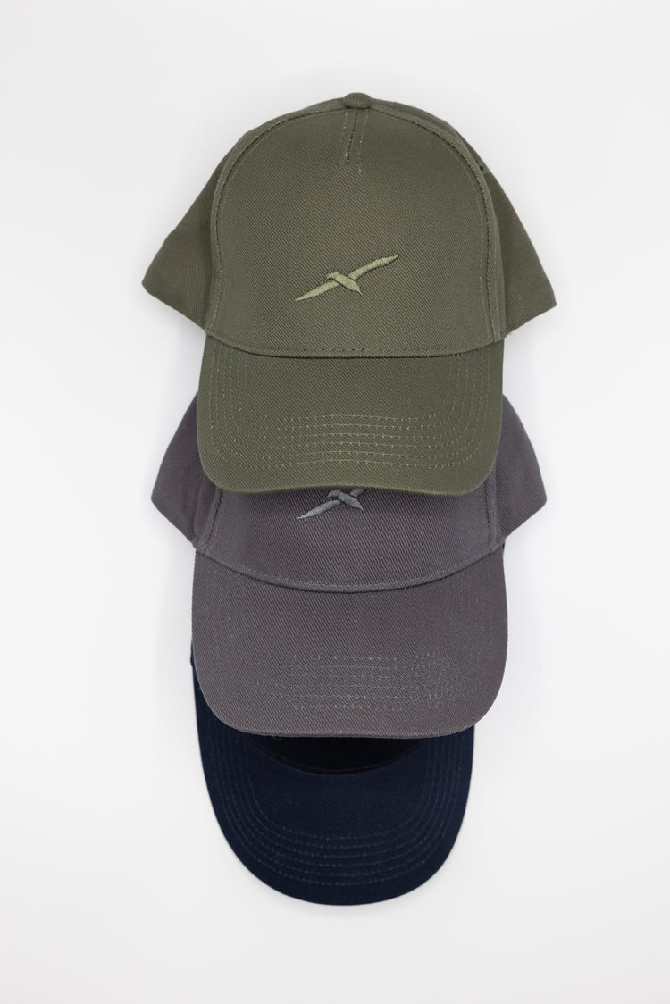 Coastal cap in blue with Creek Lifestyle logo