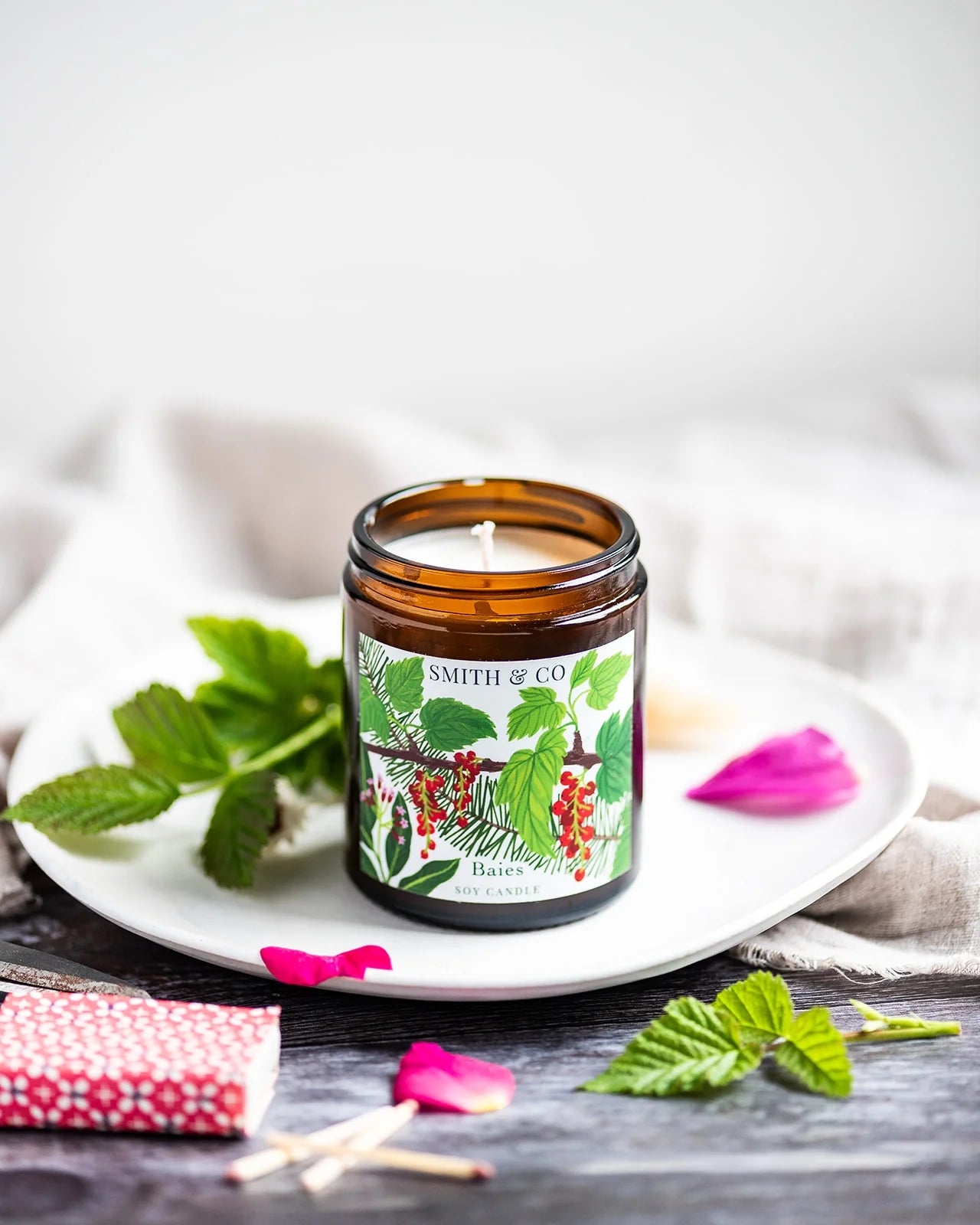 Smith Co Soy Wax Candles - Baies