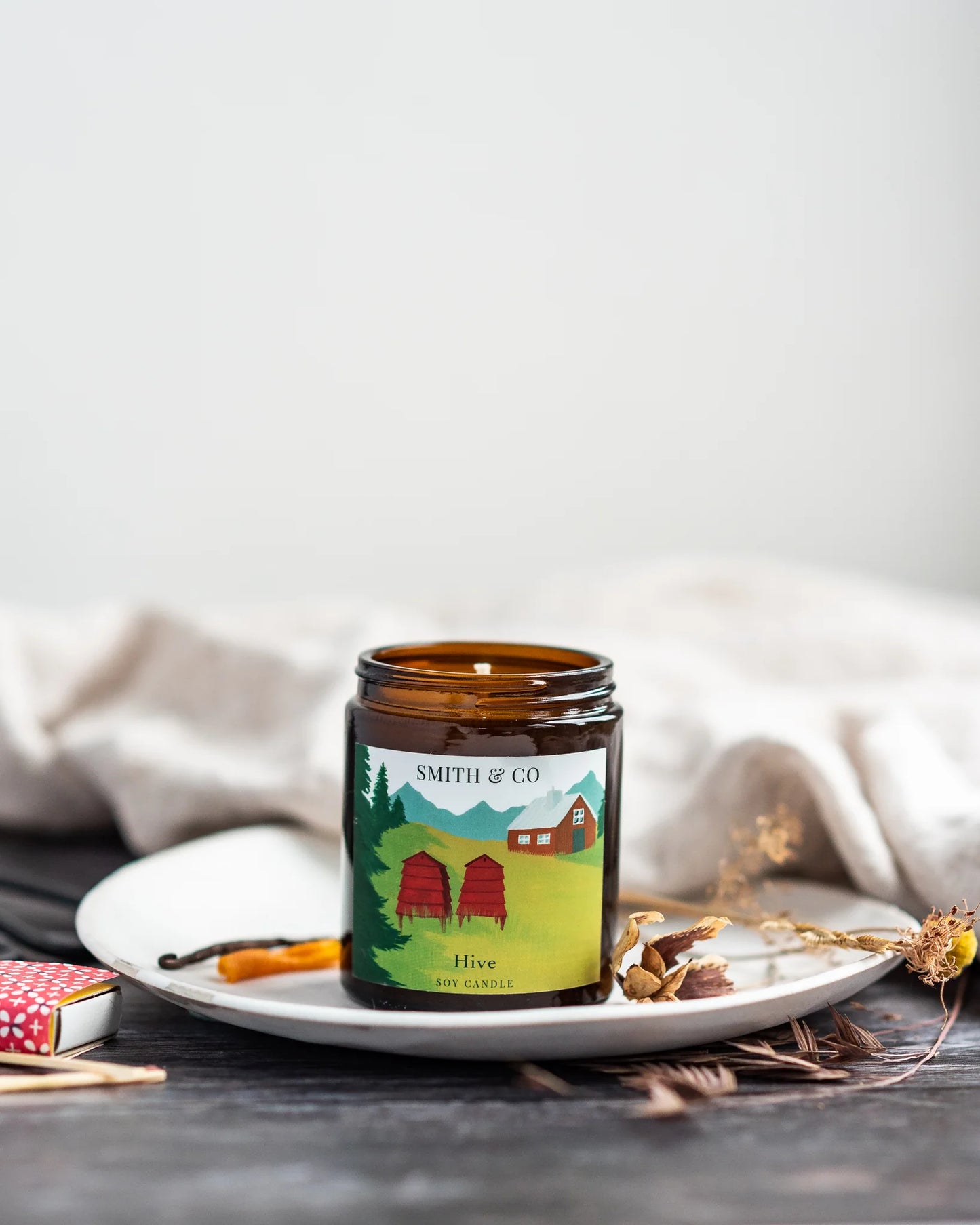 Smith Co Soy Wax Candles - Baies