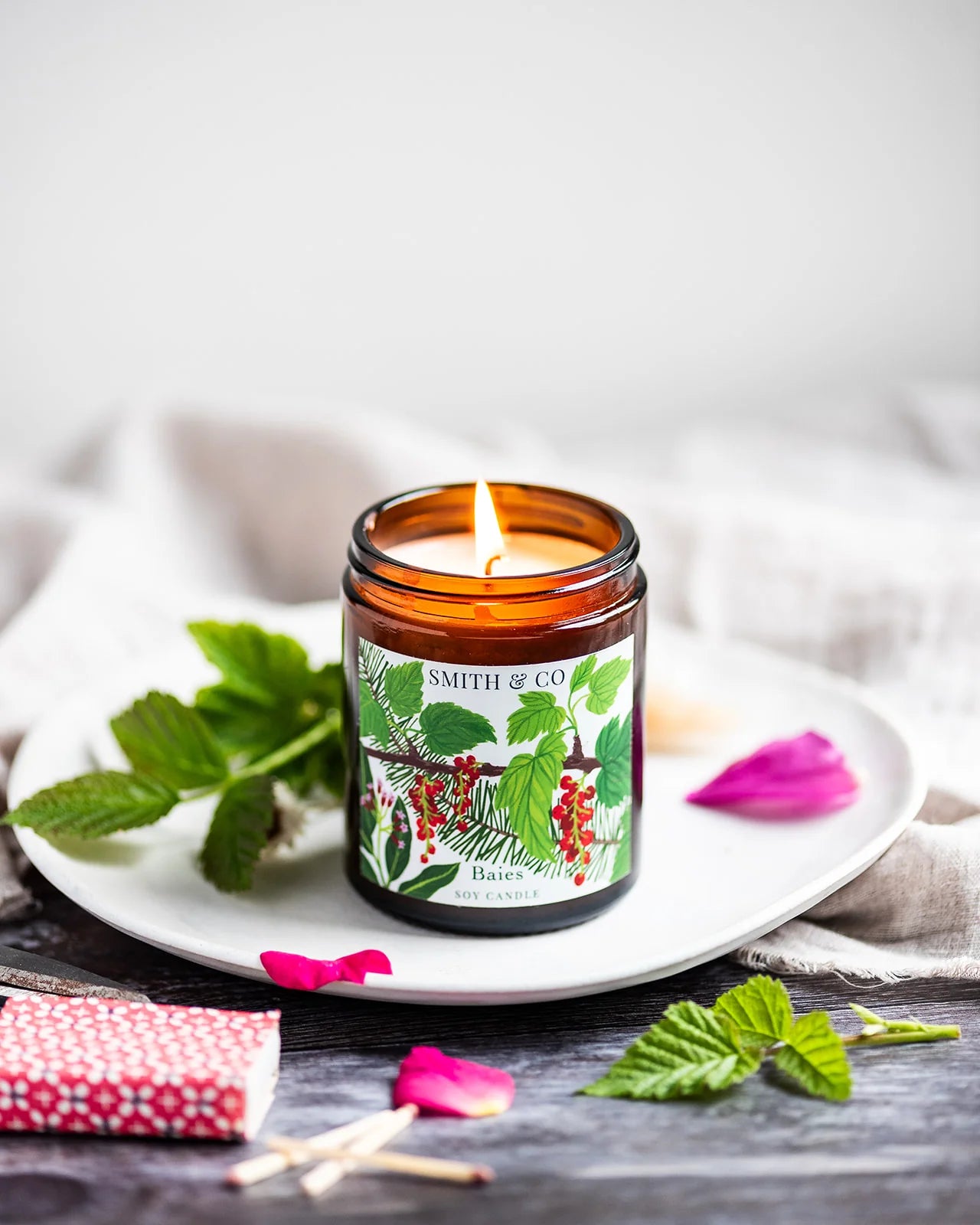 Smith Co Soy Wax Candles - Baies