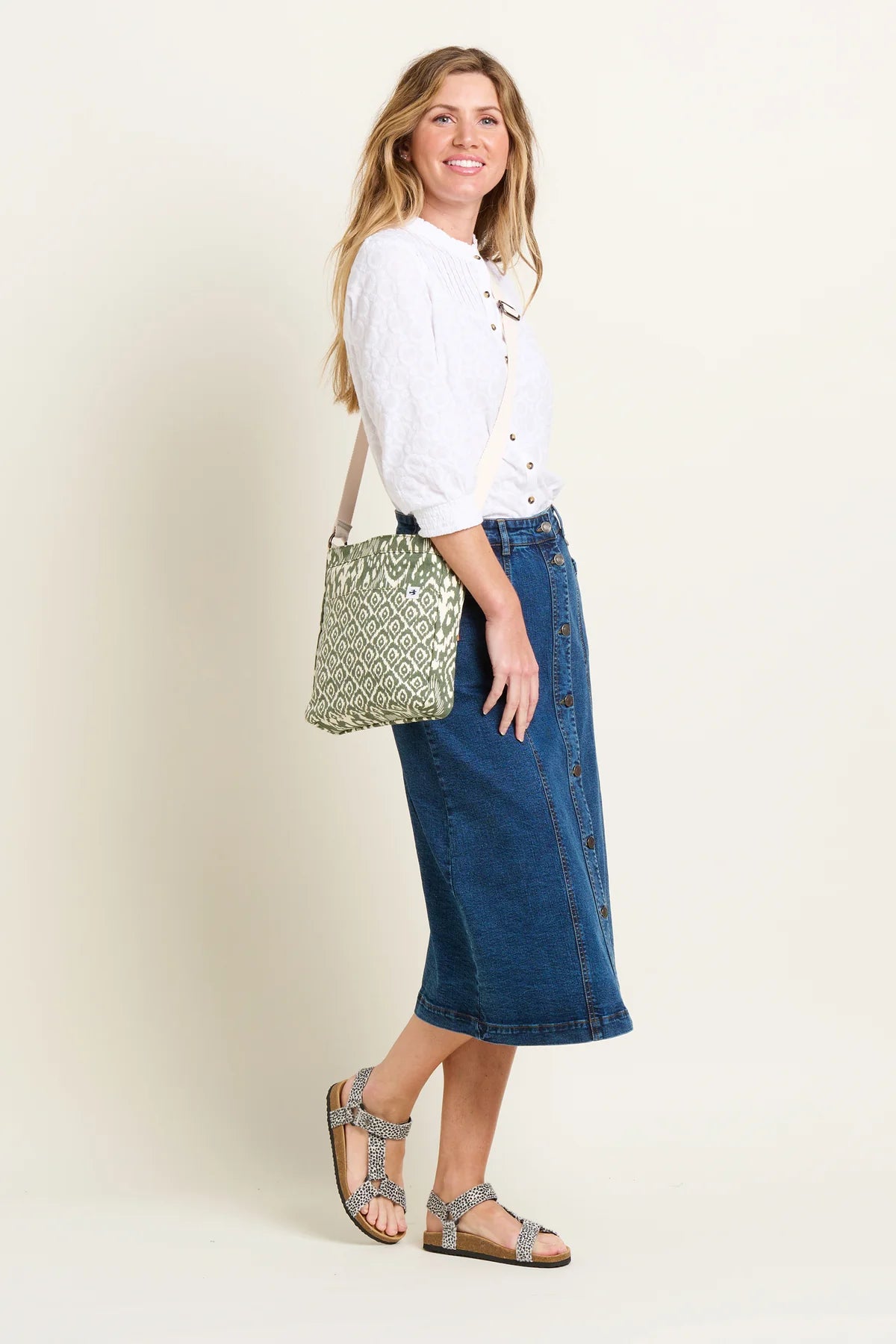 Brakeburn - Ikat Mix Cross Body Bag
