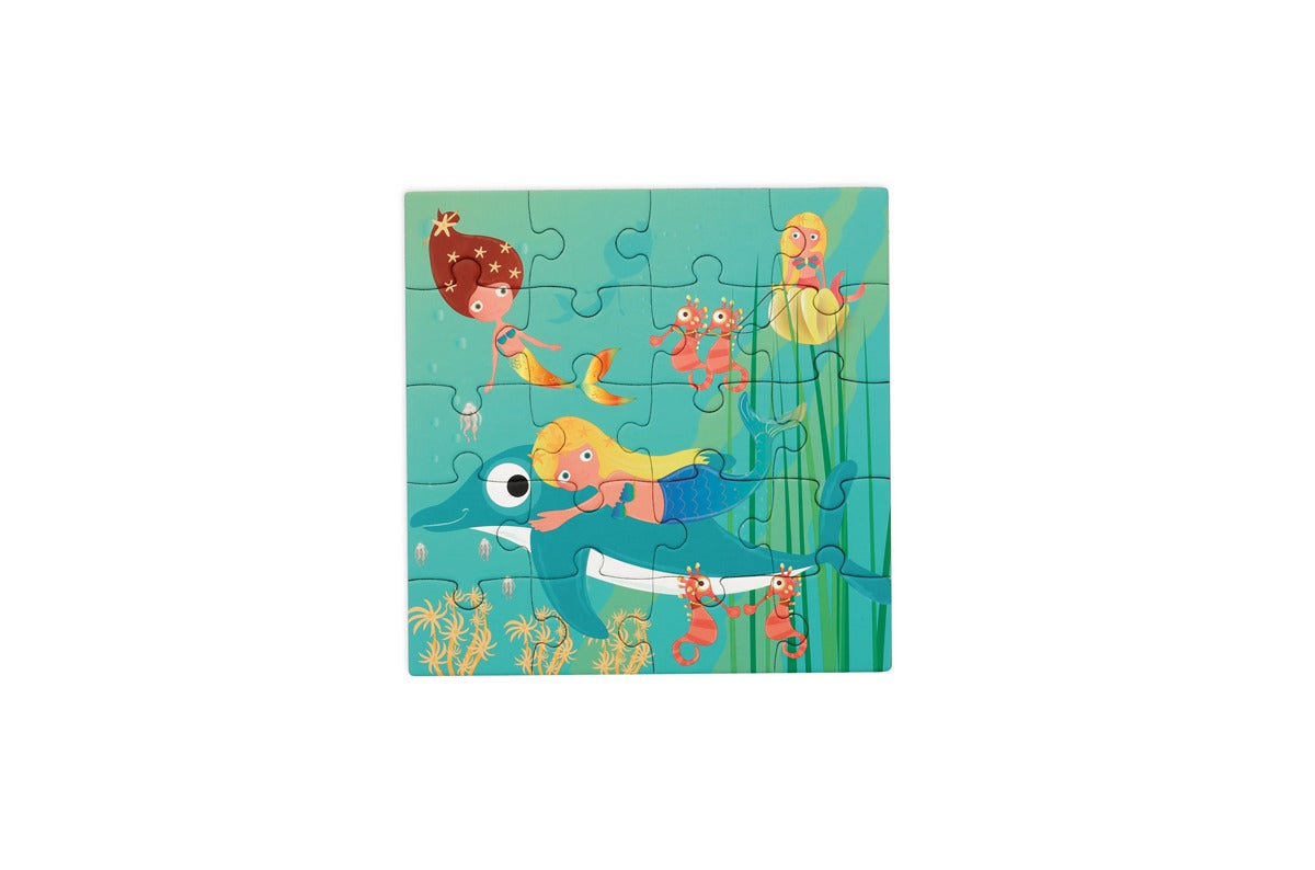 Magnetic Mermaid Puzzle Book