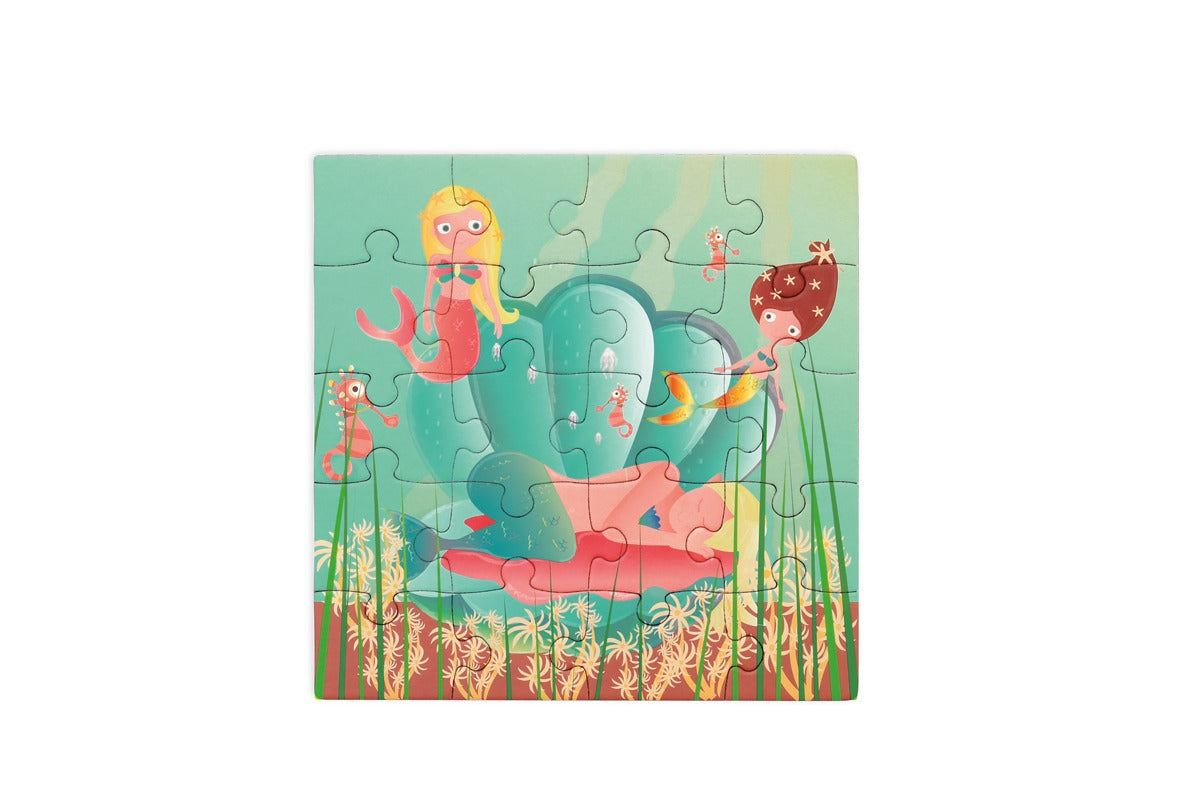 Magnetic Mermaid Puzzle Book