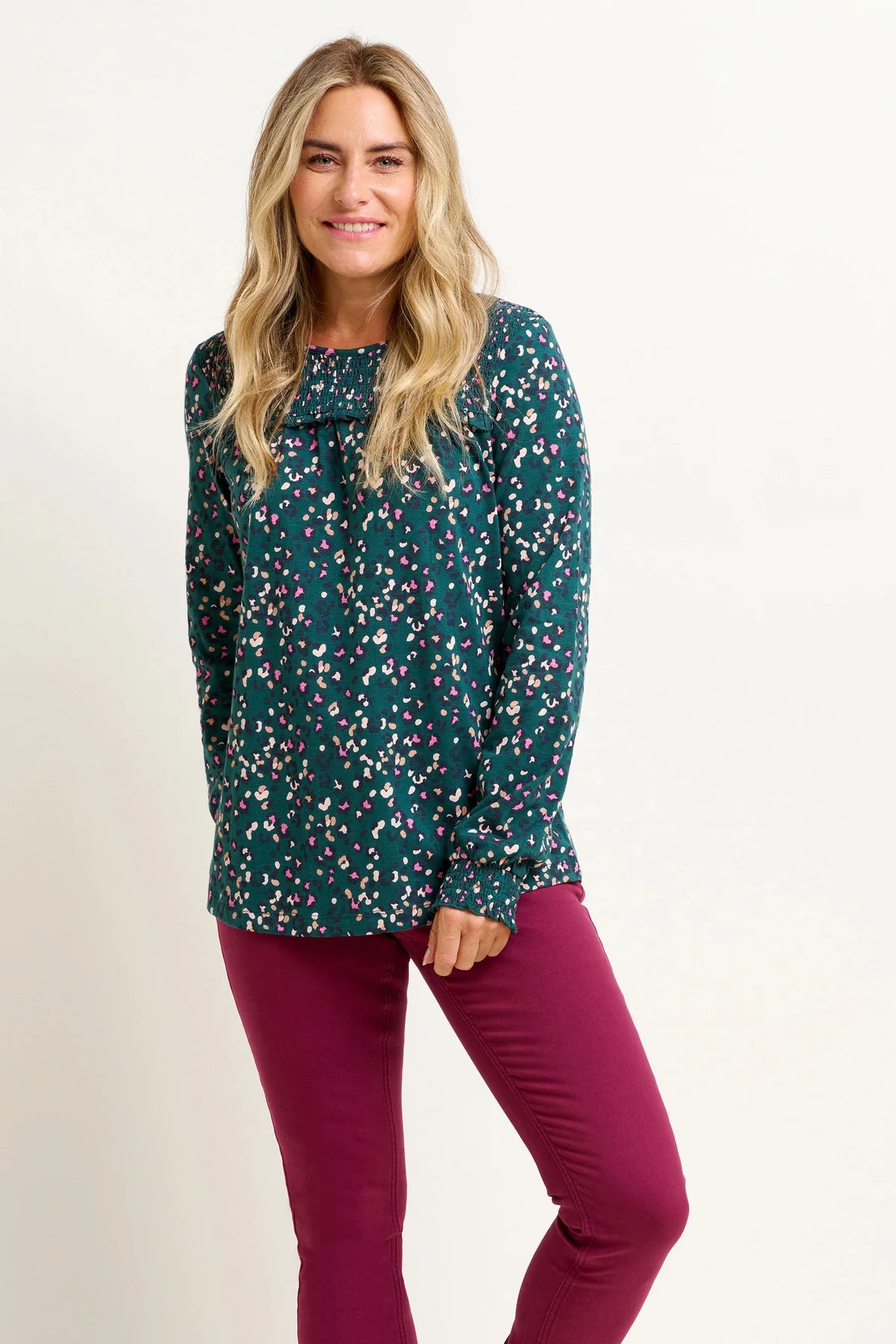 Brakeburn - Leopard Long Sleeve T-Shirt