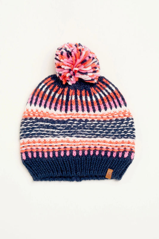 Brakeburn - Textured Stripe Knitted Hat