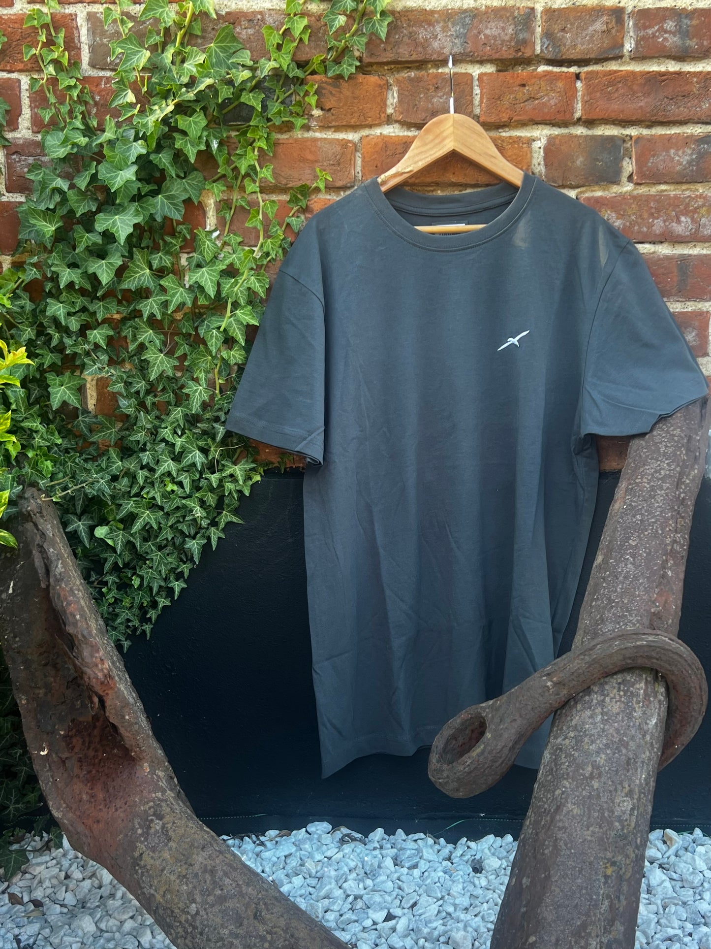 Lino Boats – Organic Cotton T-shirt - Storm Grey