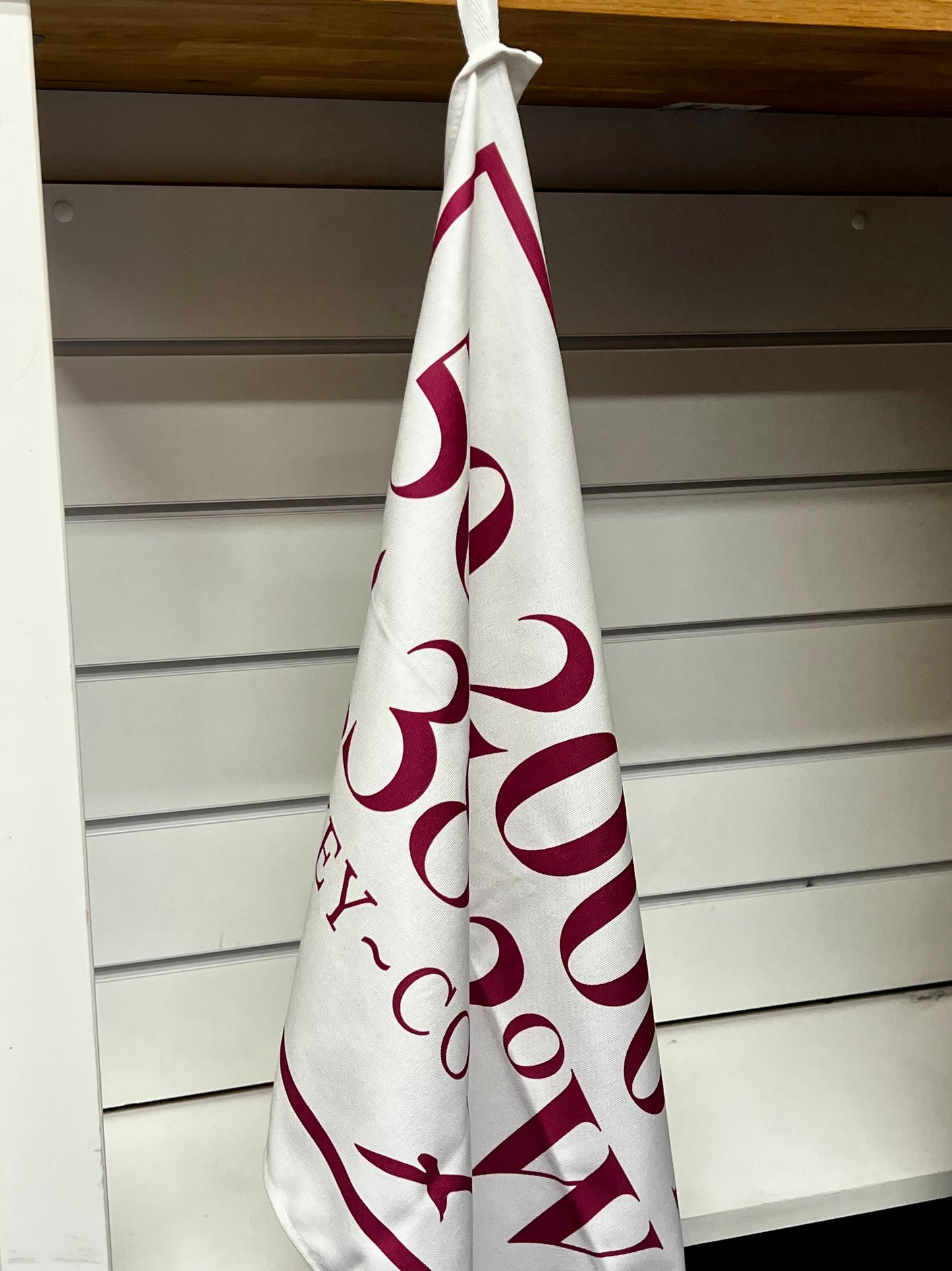 Fowey – Latitude & Longitude Coastal Cotton Tea Towel