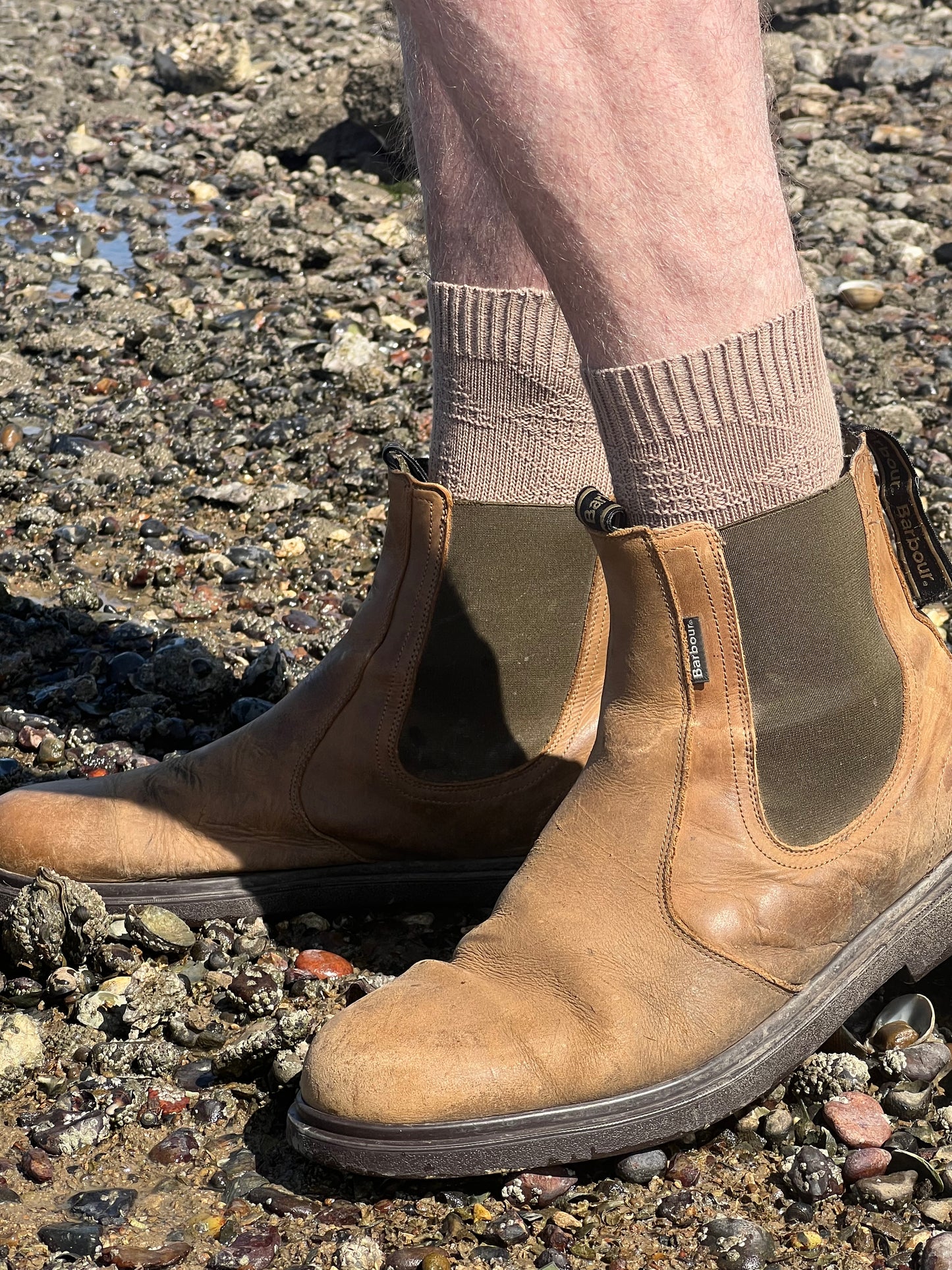 Gansey Knitted Boot Socks – Barnacle