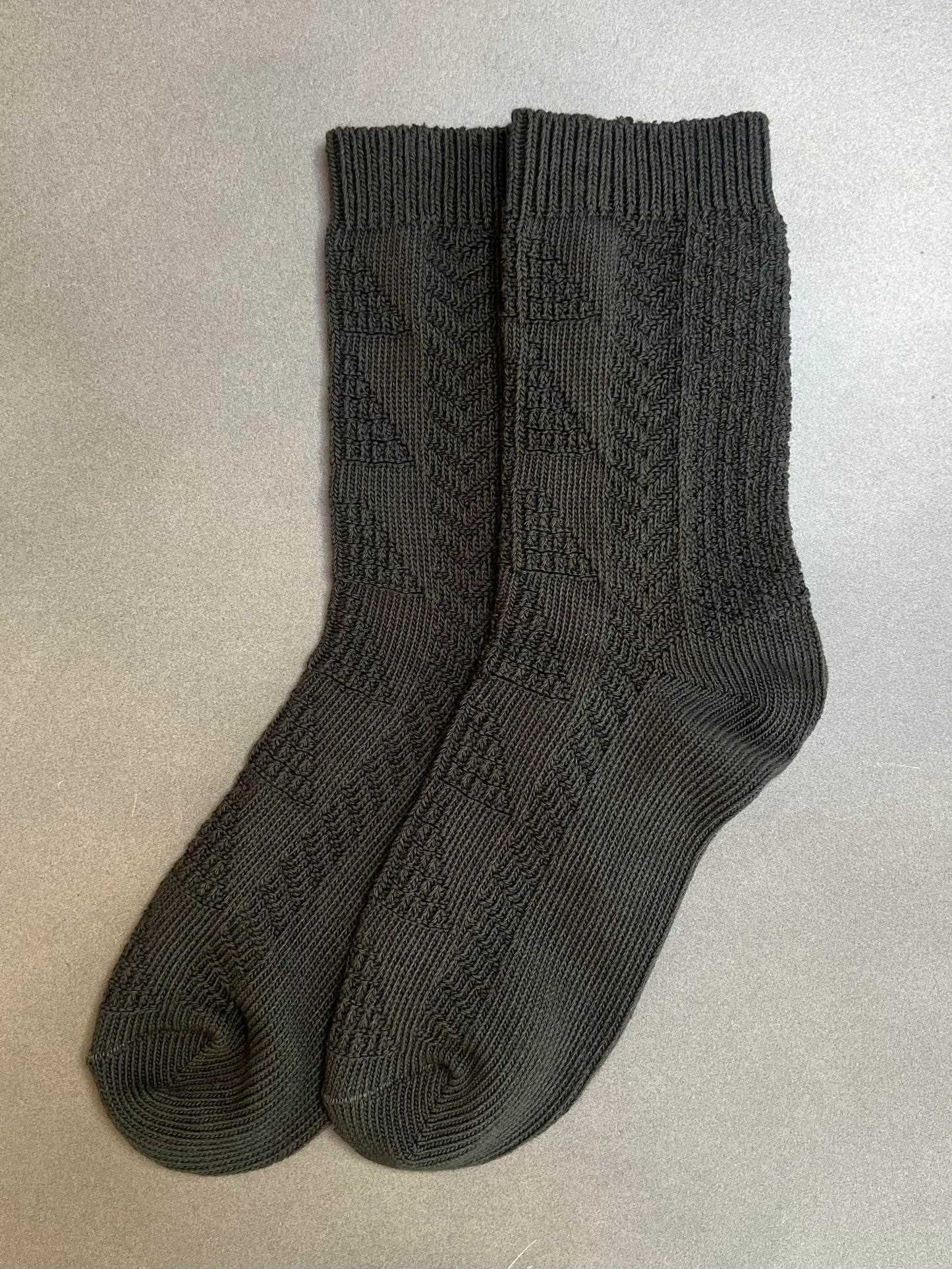 Gansey Knitted Boot Socks – Blakeney Marsh
