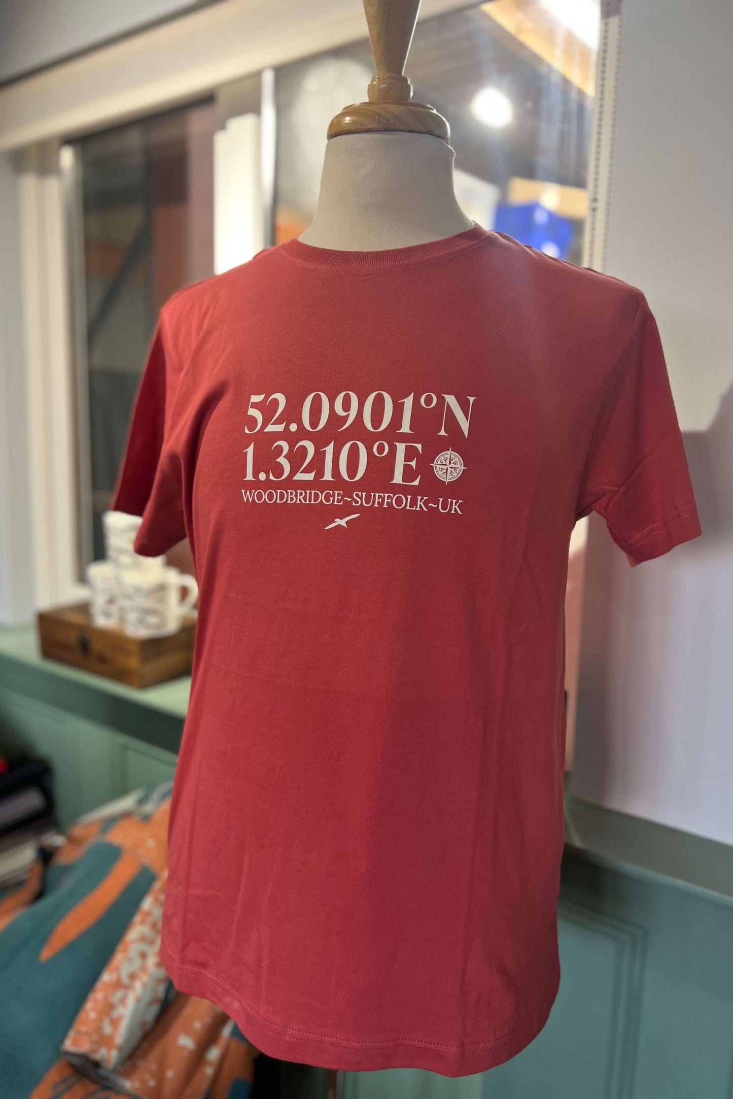 Latitude & Longitude - T-shirt Organic Cotton