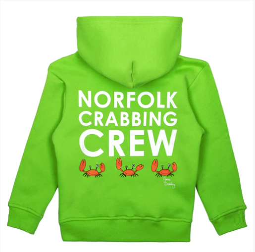 Gone Crabbing® Norfolk Crabbing Crew Hoodie