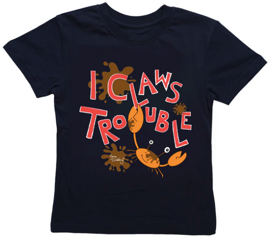 Gone Crabbing® I Claws Trouble T-Shirt