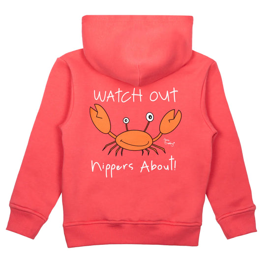 Gone Crabbing® Watch Out Nippers About Hoodie