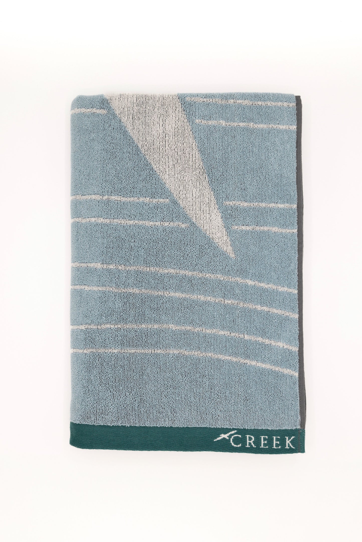 Creek Bird Cotton Beach Towel – Jacquard Woven Towel
