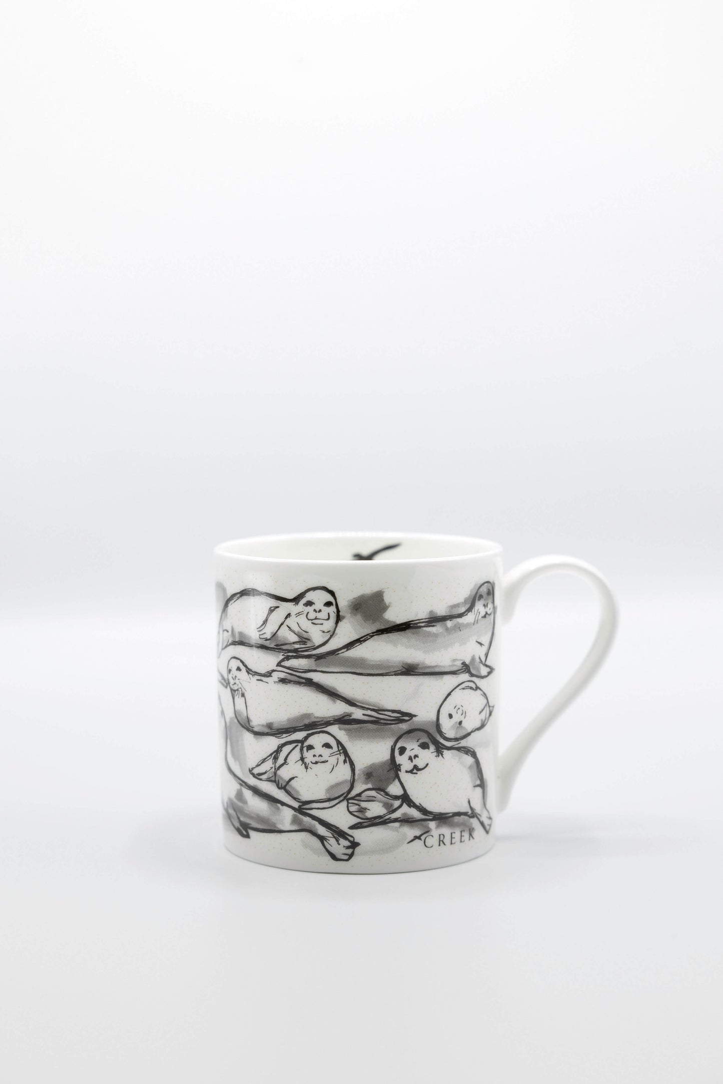 Fine bone china mug with coastal design – Creek Lifestyle