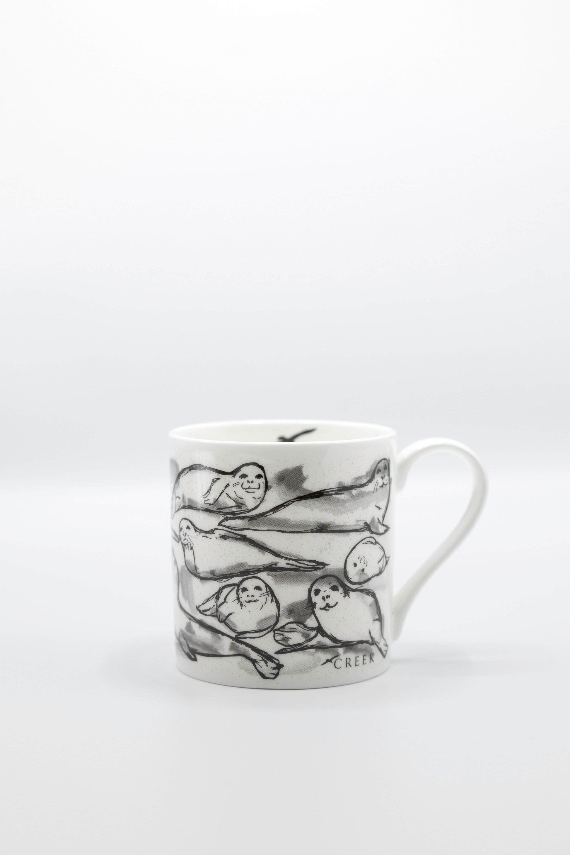 Fine bone china mug with coastal design – Creek Lifestyle