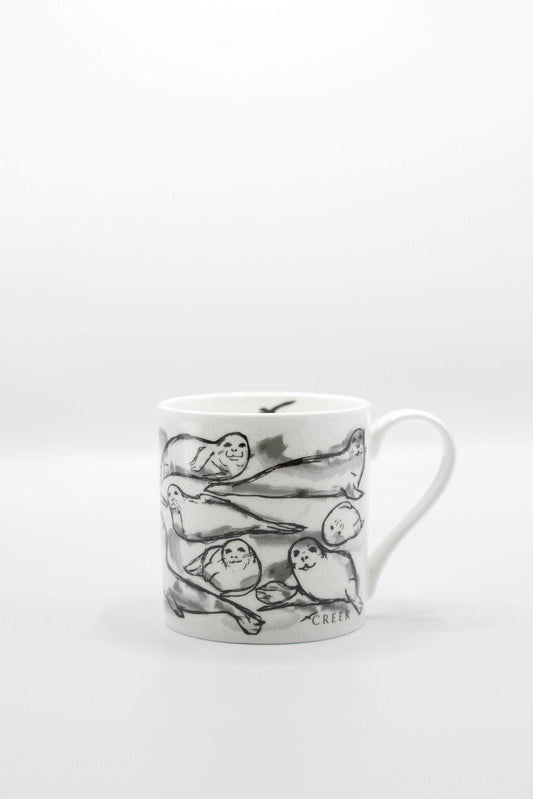 Fine bone china mug with coastal design – Creek Lifestyle