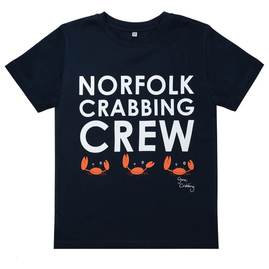 Gone Crabbing® Norfolk Crabbing Crew T-shirt