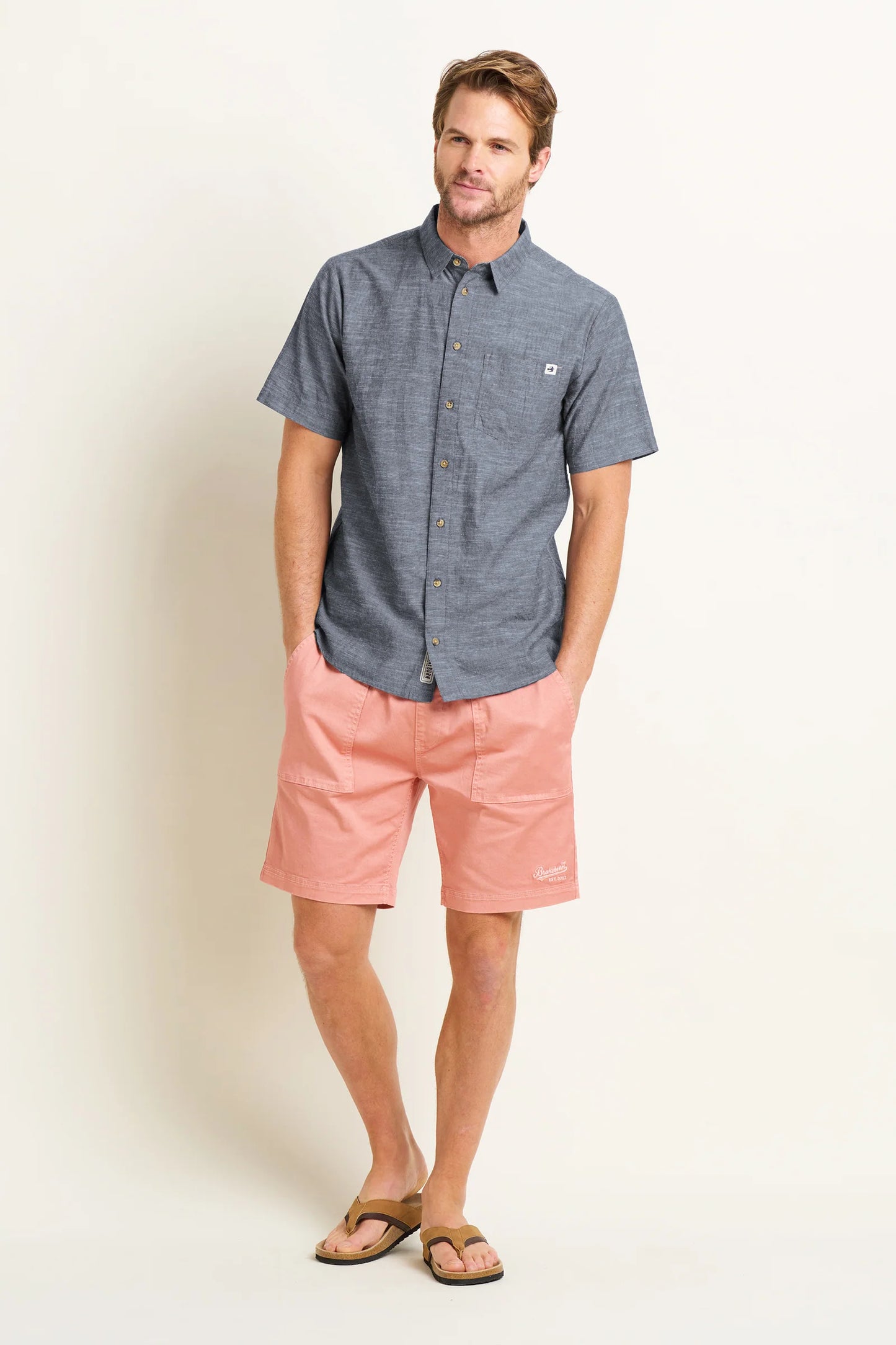 Brakeburn - Slub Short Sleeve Shirt