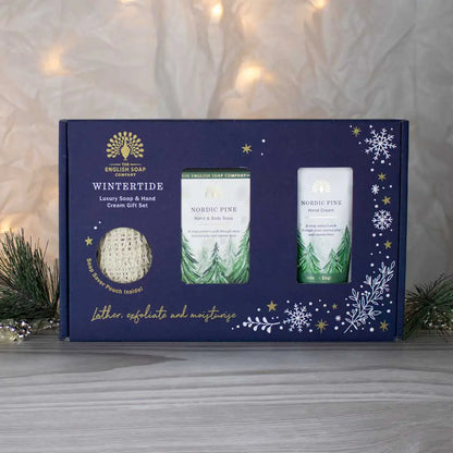 Wintertide Nordic Pine Luxury Soap and Hand Cream Gift Set