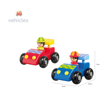 Orange Tree Toys - Set of 3 Racing Cars