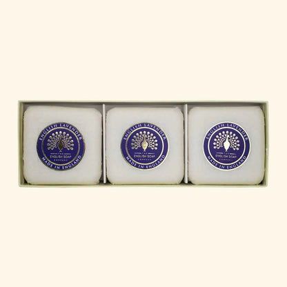 English Lavender Triple Soap Gift Box