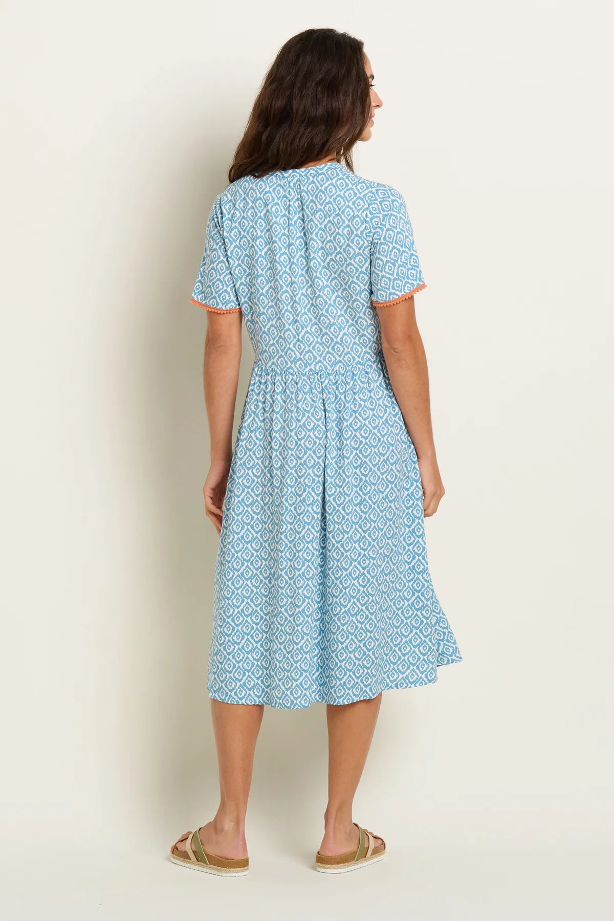 Brakeburn - Yasmin Blue Midi Dress