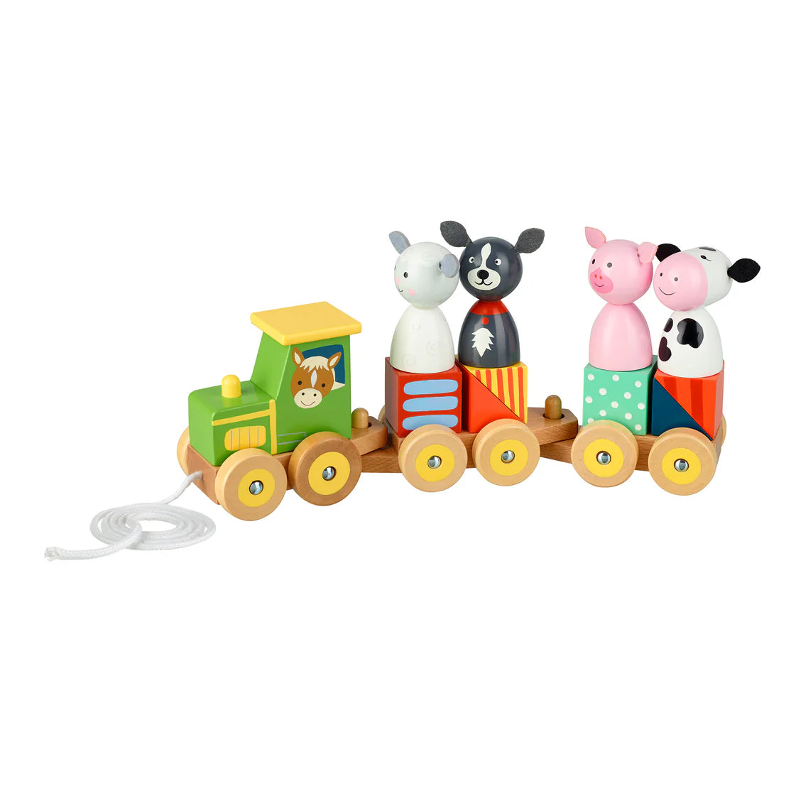 Orange Tree Toys - Puzzle Train - Farm