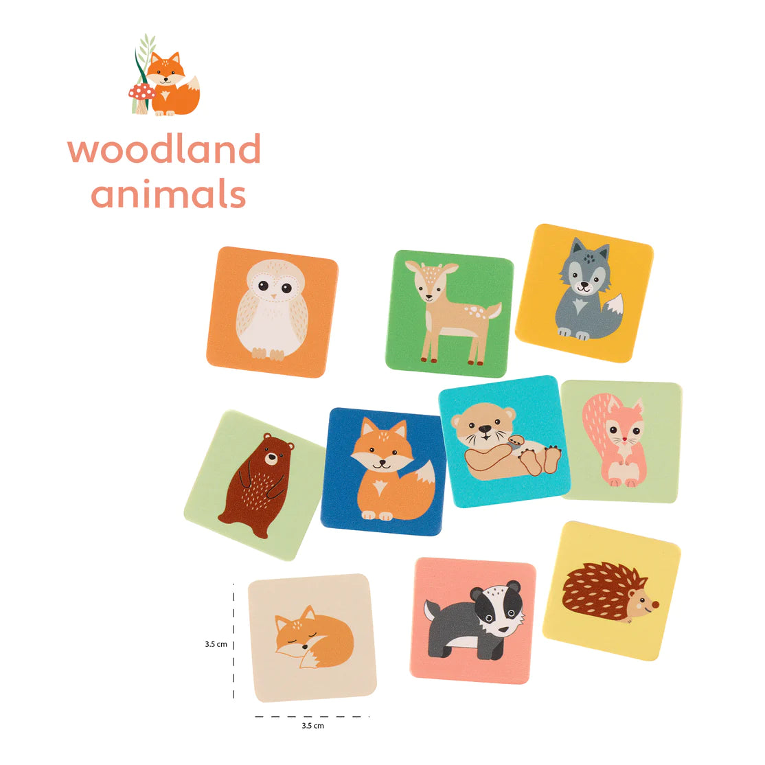 Woodland Animal Memory Game