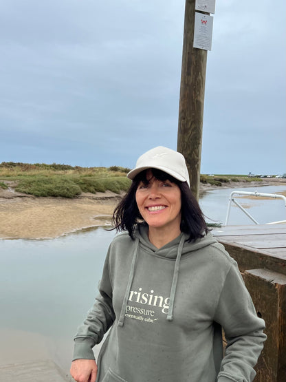 Rising - Shipping Forecast Cotton Hoodie - Sea Moss