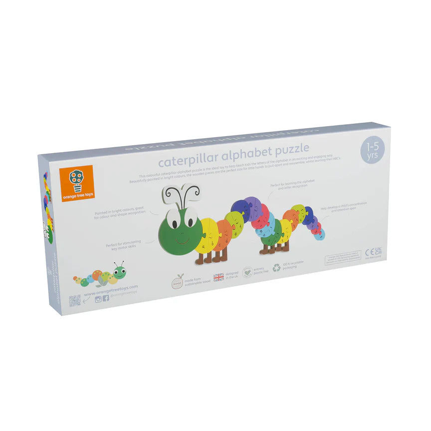 Caterpillar Alphabet Puzzle