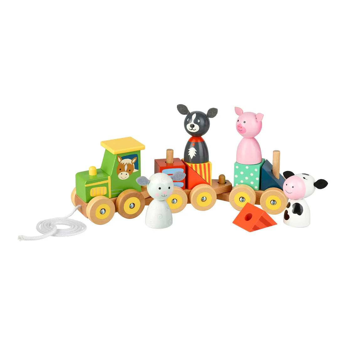 Orange Tree Toys - Puzzle Train - Farm