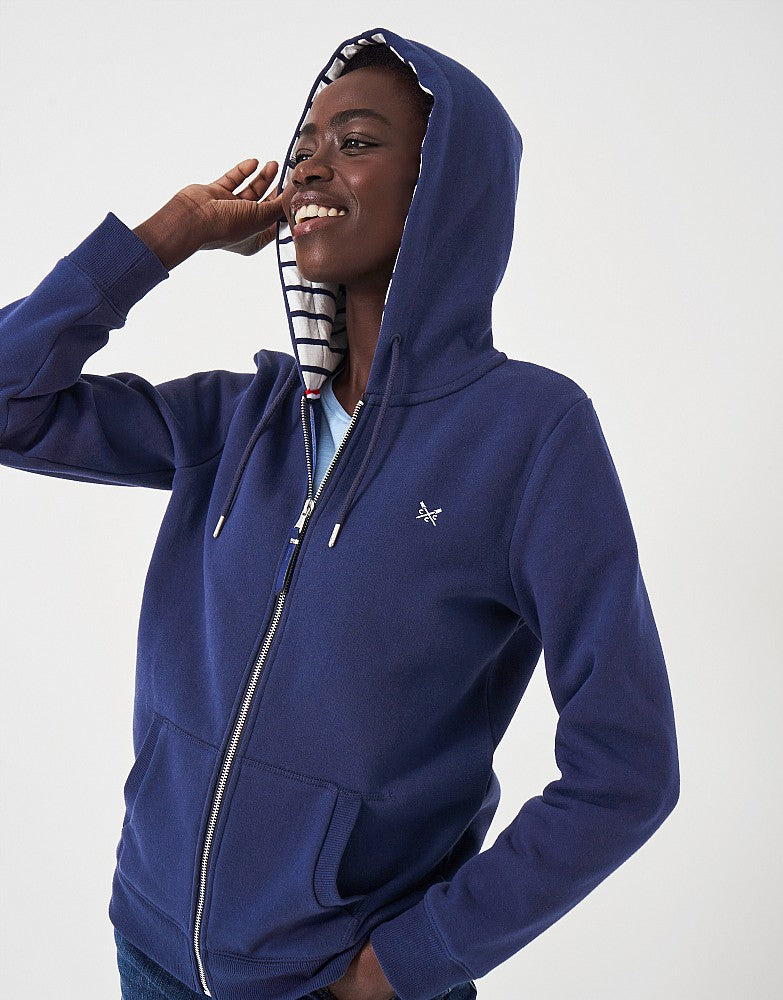 Crew Clothing - Heritage Zip Through Hoodie