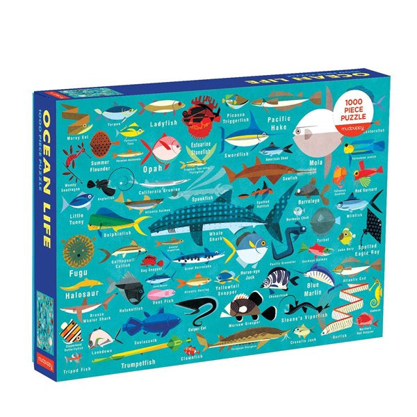 Ocean Life 1000 Piece Puzzle