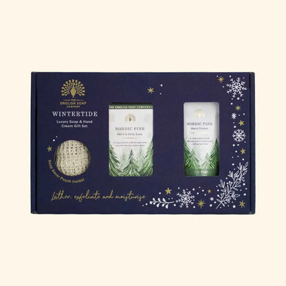 Wintertide Nordic Pine Luxury Soap and Hand Cream Gift Set