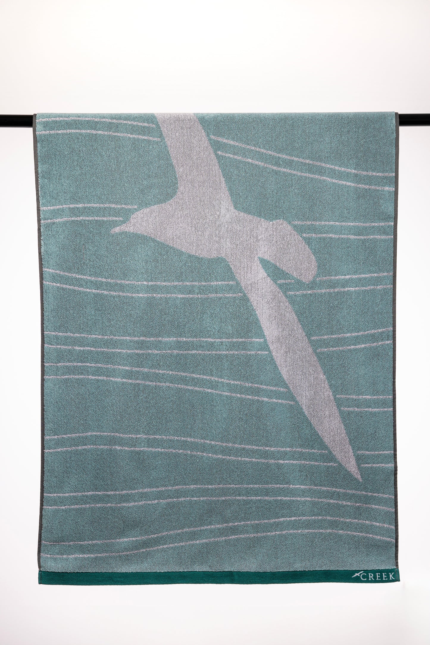 Creek Bird Jacquard Woven Towel