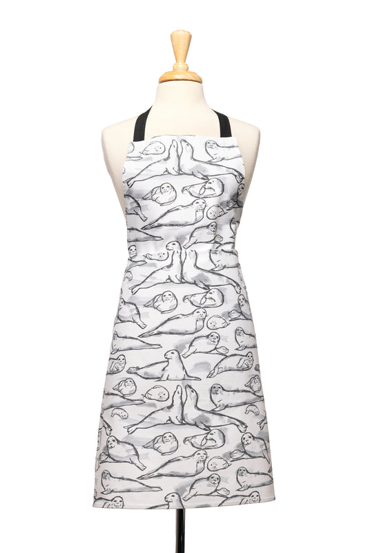 Creek - Inky Seals Printed Apron