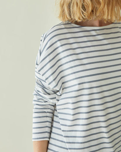 Chalk - Bryony Stripe Top