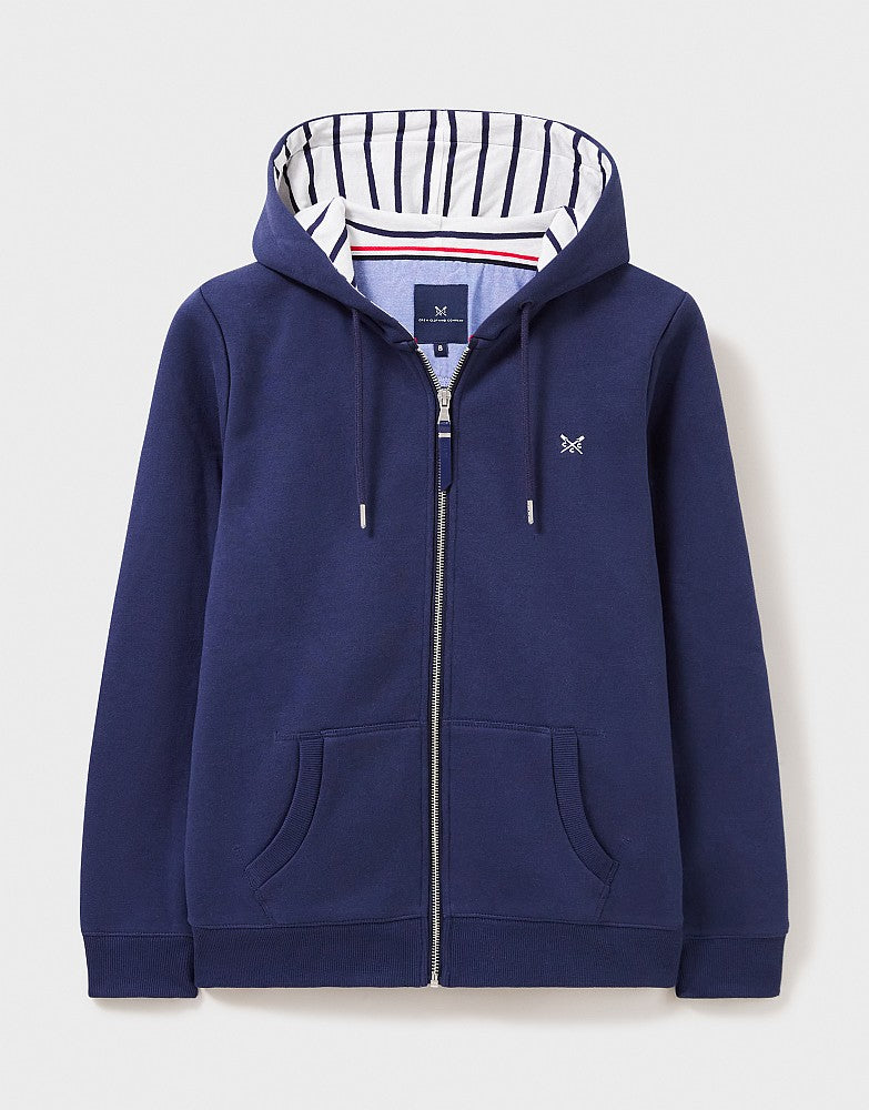 Crew Clothing - Heritage Zip Through Hoodie