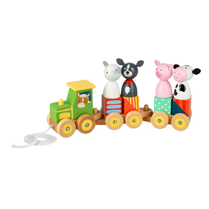 Orange Tree Toys - Puzzle Train - Farm