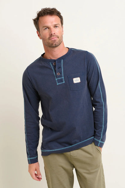 Brakeburn - Henley Long Sleeve T-Shirt