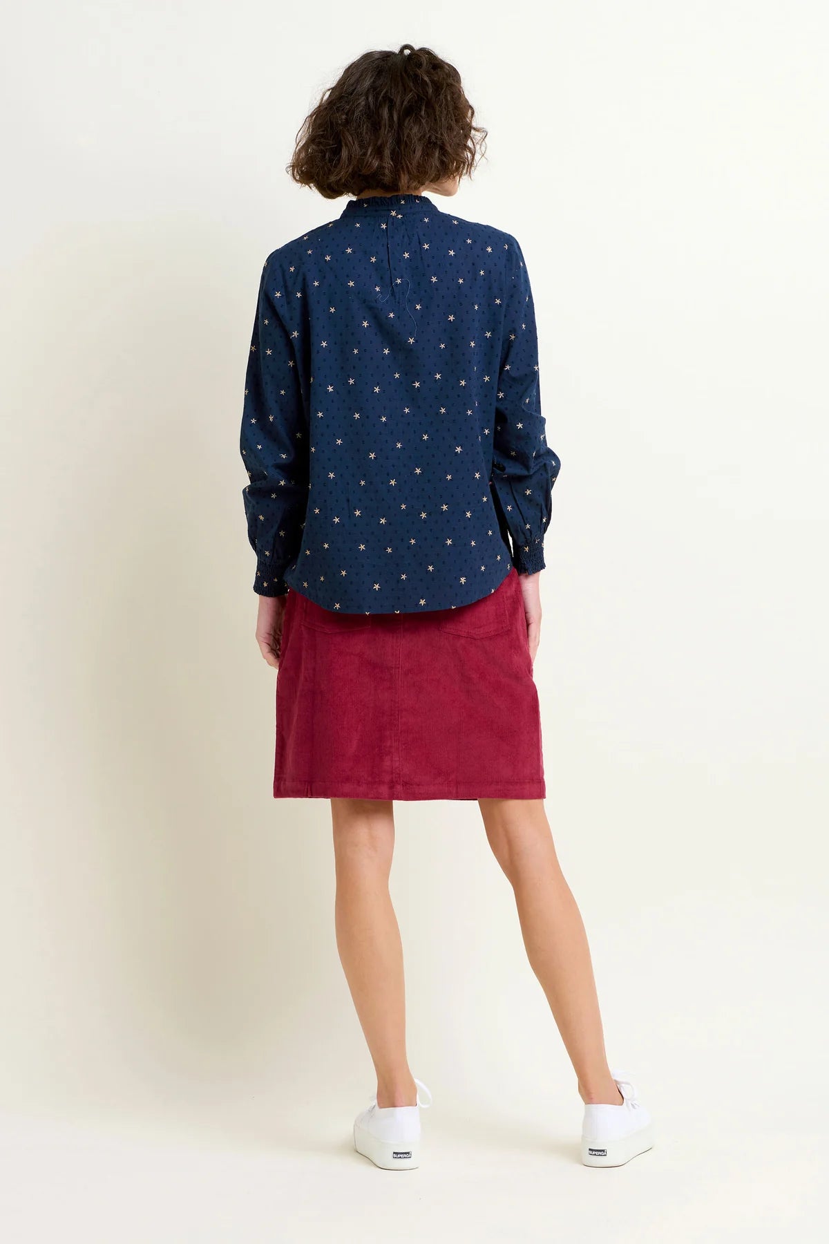 Stars Embroidered Blouse