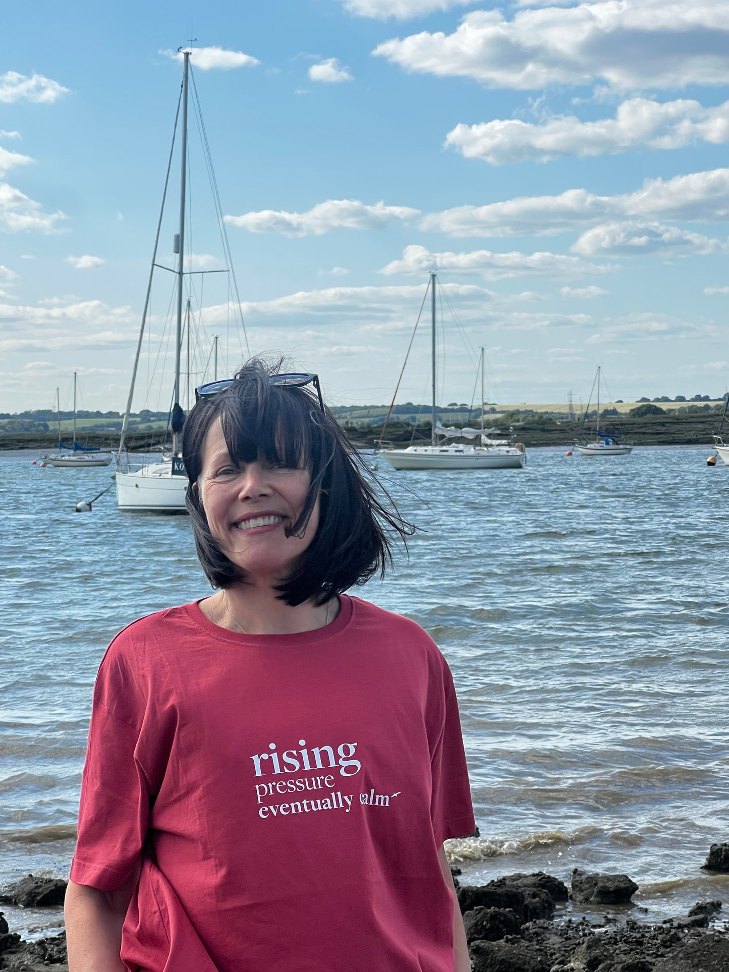 Rising – Shipping Forecast Organic Cotton T-shirt