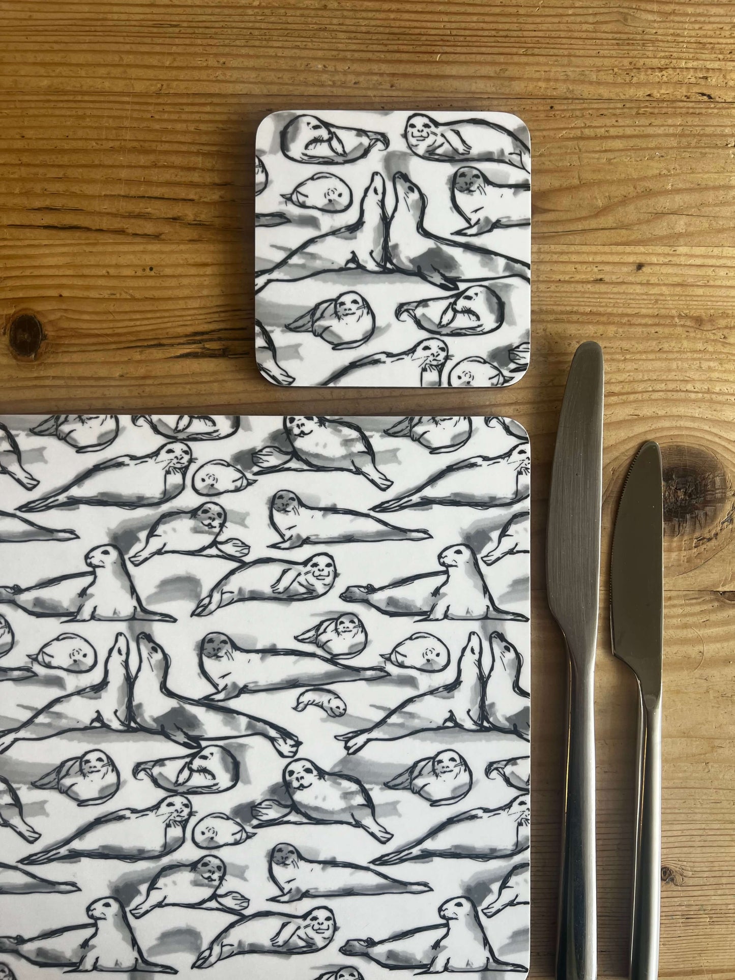 Inky Seals – Placemats