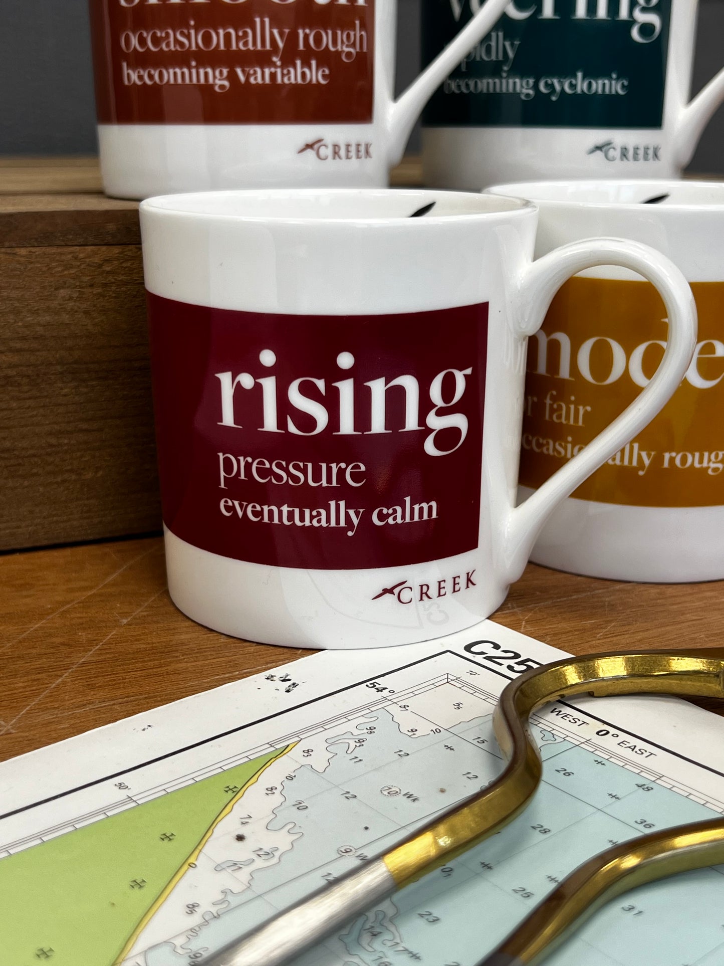 Rising – Shipping Forecast Fine Bone China Mug