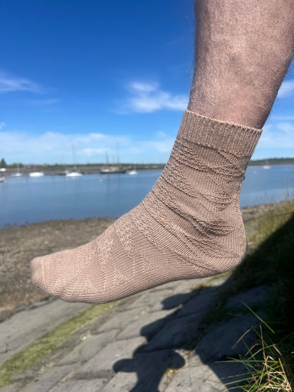 Gansey Knitted Boot Socks – Barnacle
