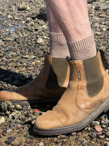 Gansey Knitted Boot Socks – Barnacle