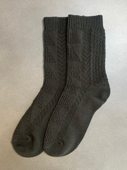 Gansey Knitted Boot Socks – Blakeney Marsh