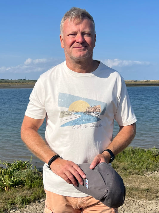 Vintage Quay Sketch – Organic Cotton T-shirt